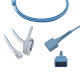 APK Technology Soft Silicon Wrap Oximetry Sensor with Detachable Belt, showing cable & BCI plug