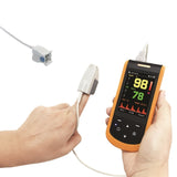 SP-20 RECHARGEABLE PULSE OXIMETER WITH ADULT FINGER SENSOR & REUSABLE PAEDIATRIC SENSOR